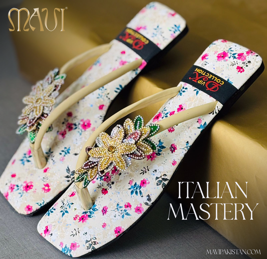 Trutti Friutii luxury slipper - MAVI